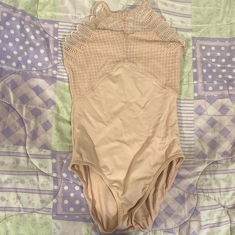 Leotard in light pink